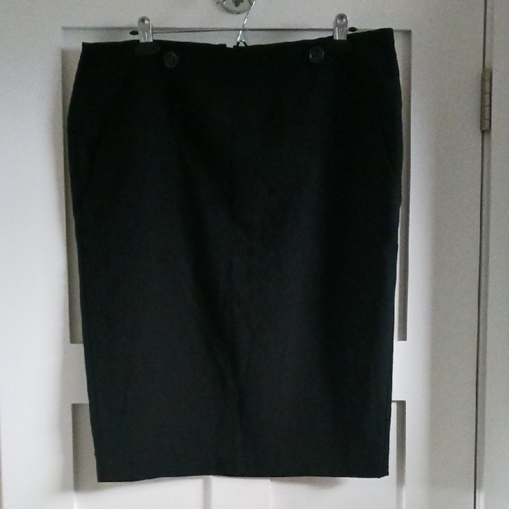 Torrid Black Pencil Skirt Knee-Length Workwear